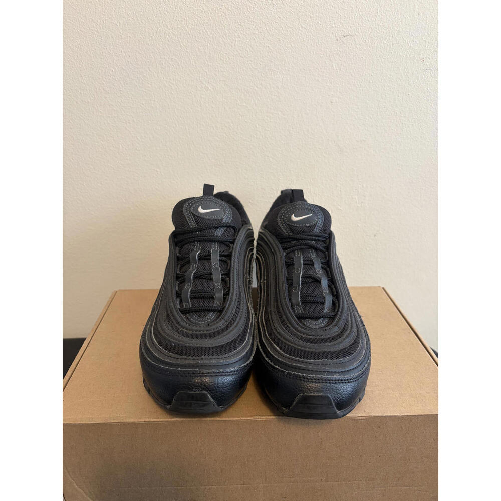 Nike Men's Air Max 97 Triple Black Shoes (Size 8.5)